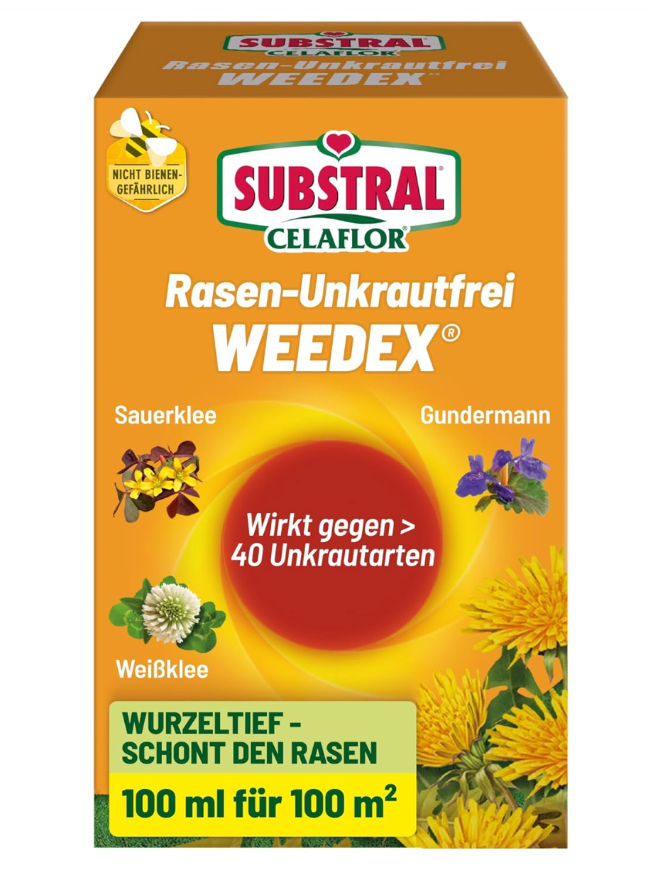 Celaflor Weedex Désherbant Sélectif 100ml pour 100m² - Emballage